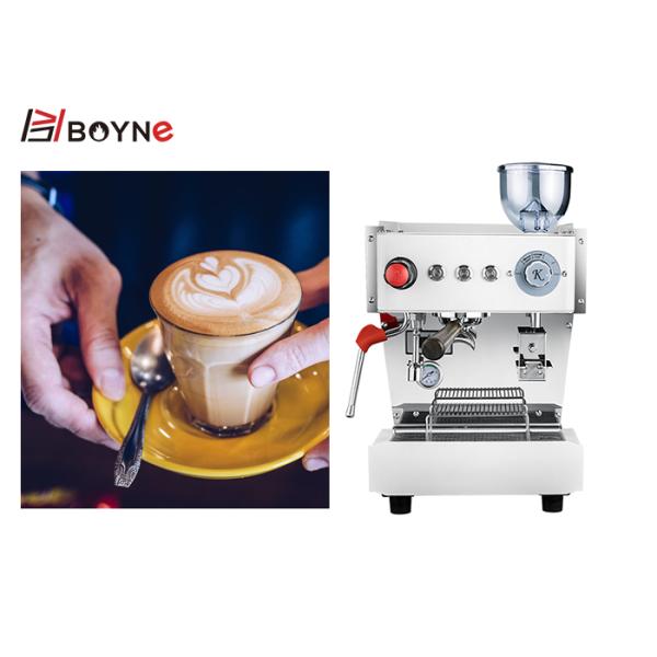 New Product Espressor Grinding Integrated Coffee Maker Machine with milk frother