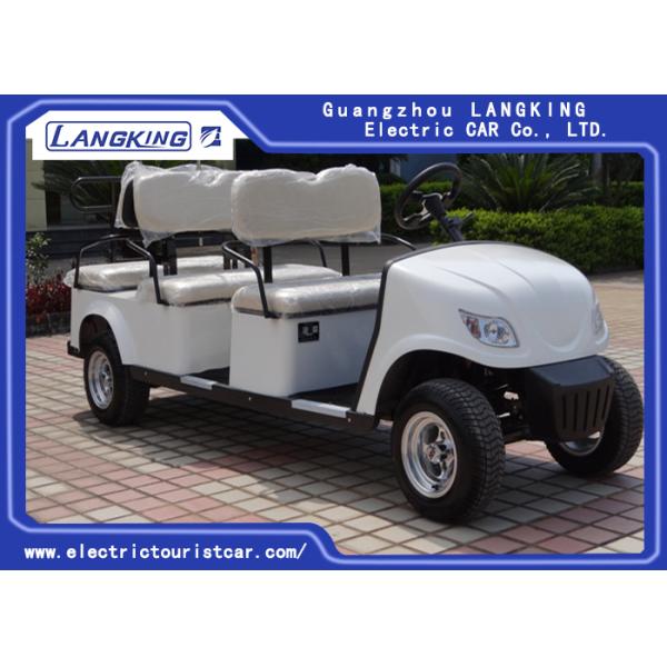 24km/H 6 Seater Electric Car , Electric Club Golf Carts 48V/3KW With Bucket Y065