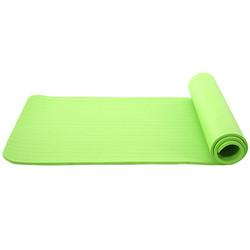 NBR PVC 0.6CM 1CM Yoga Non Slip Large Exercise Mat For Home Workout Gym