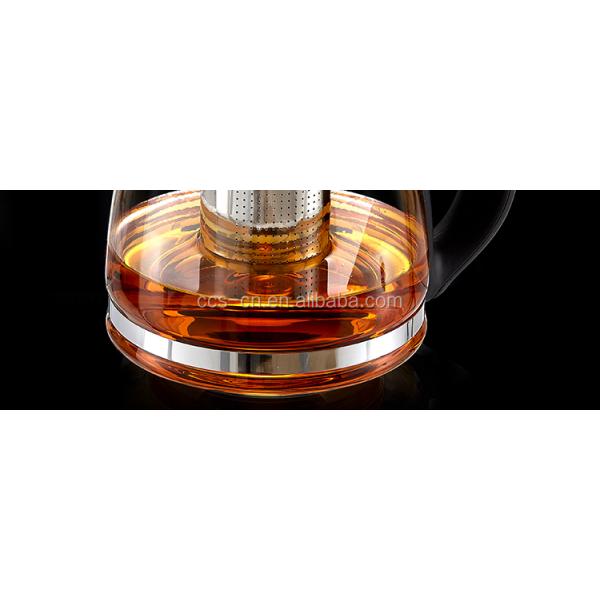 1200ML Wholesale Glass Teapot With Infuser Glass Tea Pot Kettle Pot Plastic Tea Pot