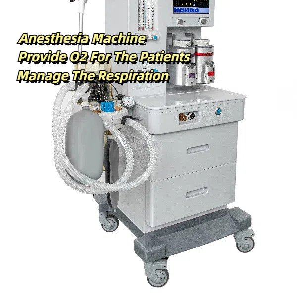 APL Valve Excellent Tightness Anesthesia Machine  Integrated Breathing Circuit