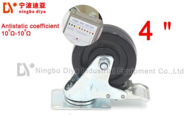Heavy Duty  Industrial Caster Wheels For Logistic Equipment ISO9001 Certification