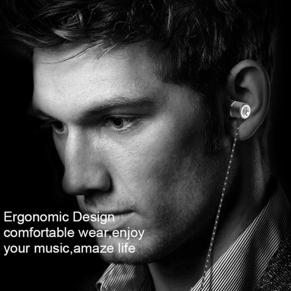 Fashion Wired Earbud Ear Earphone For Iphone Mobile Phone In-ear Headphone With Mic