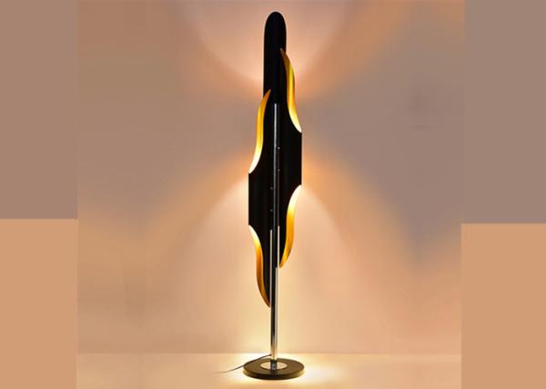 Creative LED Adjustable Floor Lamp , Minimalist Metal Bedroom Floor Lamps