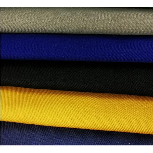 190gsm Spun Polyester Twill Material Density 108*58 for African Market Production