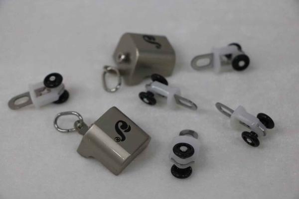 1mm Polishing Straight Curtain Rail Track Wall Mount 0.6kg
