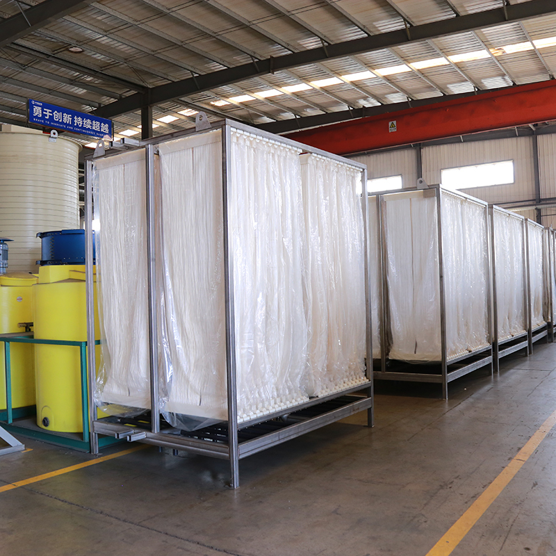 PVDF Hollow Fiber MBR Membrane with 40 kg Tensile Strength and Under 0.1% Breakage Rate for Intensive Cleaning
