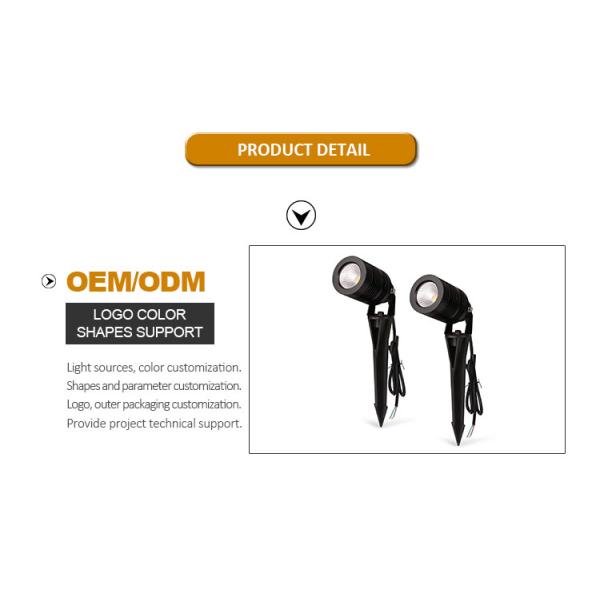 IP66 светодиодный садовый свет водонепроницаемый садовой шпик свет наружной светодиодный шаровой лампы