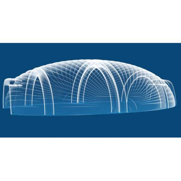 Здание пневматического сооружения большого жука белое с печатанием тавра для случая