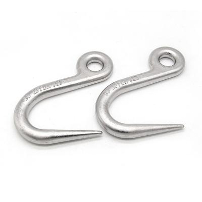 Durability Eye Hoist Hook Lifting Hook Simple Structure Safety For Lifting Operation Scenarios