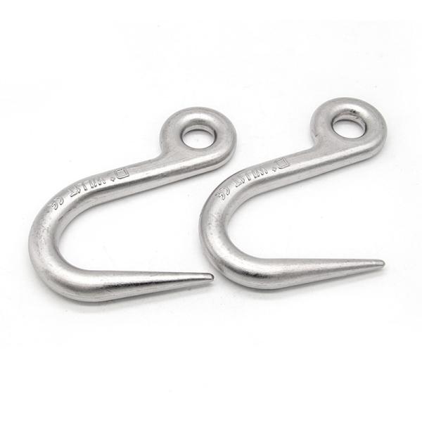 Durabilidad Ojo gancho de elevación gancho de elevación estructura simple seguridad para el levantamiento escenarios de operación