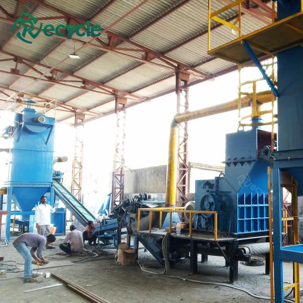 180-280KW Scrap Car Radiator Separator Machine Recycle Aluminum Copper Iron with Ease