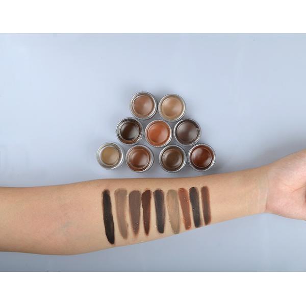 Cream Form Eyebrows Makeup Products Waterproof Eyebrow Gel Gentle Ingredients