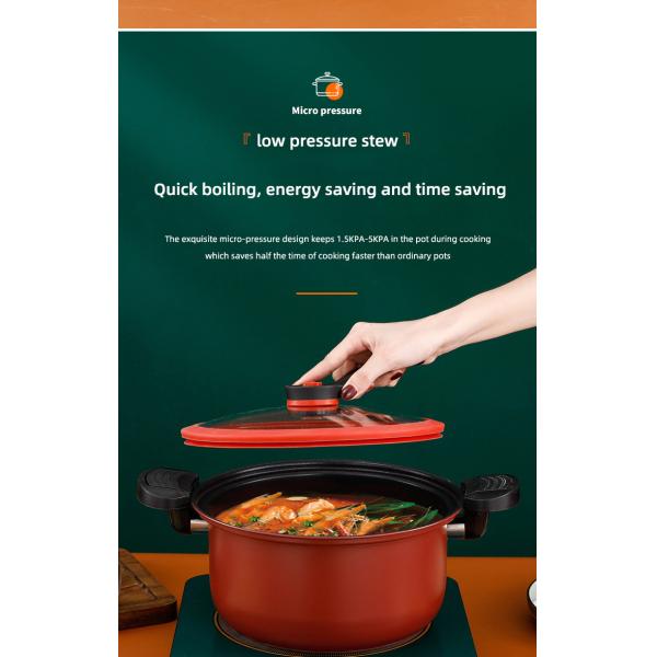профессиональной герметической электрической кастрюли кухни домашняя тушеного мяса низкого давления ручка не