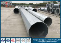 Anti projeto Polo tubular de aço da oxidação, corrente elétrica galvanizada Polo de mergulho quente