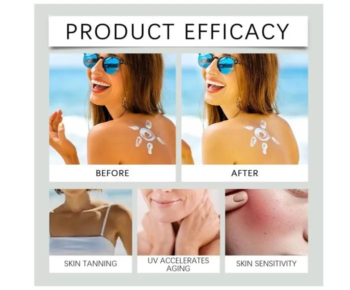 OEM ODM Brand Customized Sunscreen Natural Grass Food Fresh Beef Fat Halal Zinc Sunscreen Mineral Spf 50 Sunscreen Sunscreen