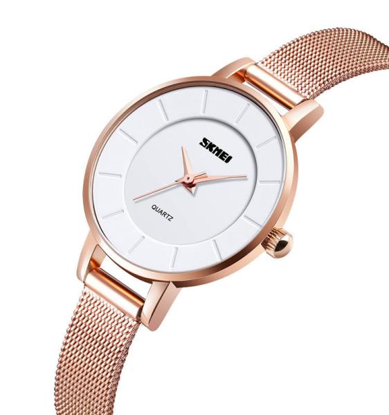 Q021 rose gold girls womans quartz watches back stainless steel watches women lady luxury watch