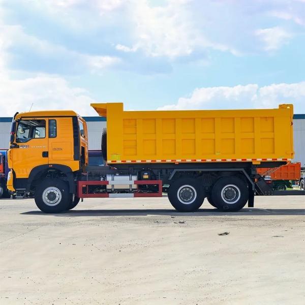 Howo Brand 8x4 Dump Truck 375/450 Horsepower Manual Transmission Diesel Fuel New Condition Popular For Construction