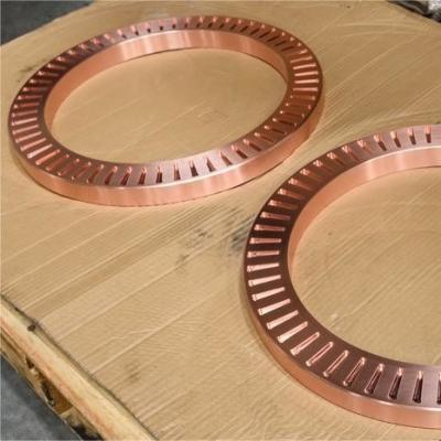 Anel de extremo de cobre e barra do rotor Excelente condutividade térmica