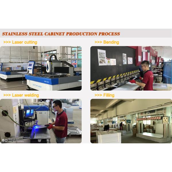 Bmw Grey Modern Style 304 Stainless Steel Kitchen Cabinet alkali resistant