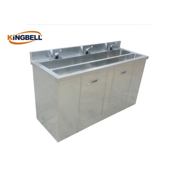 Single Person Medical Grade Stainless Steel Sinks Operating Room Hand Sink