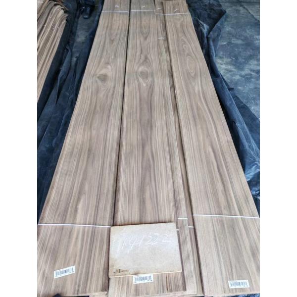 Natural American Walnut Crown Cut / Plain Cut Veneer Sheet For Plywood