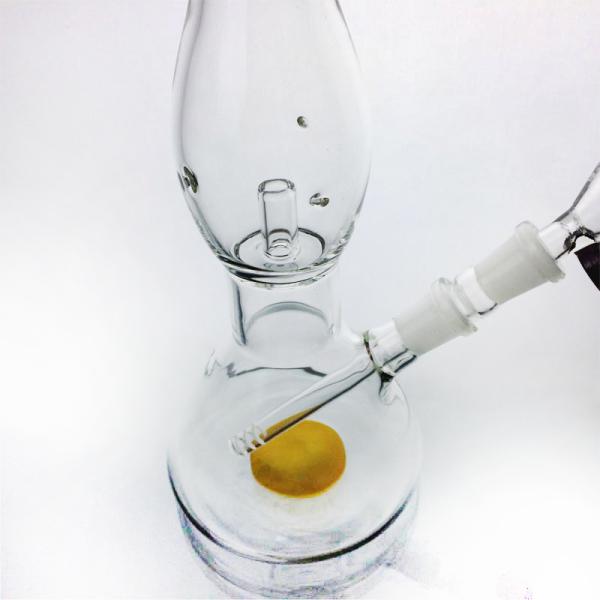 10'' Thick Glass Water Pipe Heady Bubbler Oil Rig Bong 14mm Joint