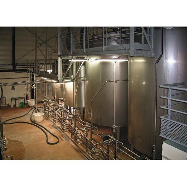 Stainless Steel Mini Milk Processing Plant KQ 500L - KQ 4000L For Small Capacity