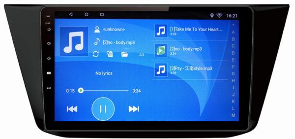 Ouchuangbo car radio stereo multi android 6.0 for VW Tiguan 2017 with SWC gps navi 1080P Video 4 Cores