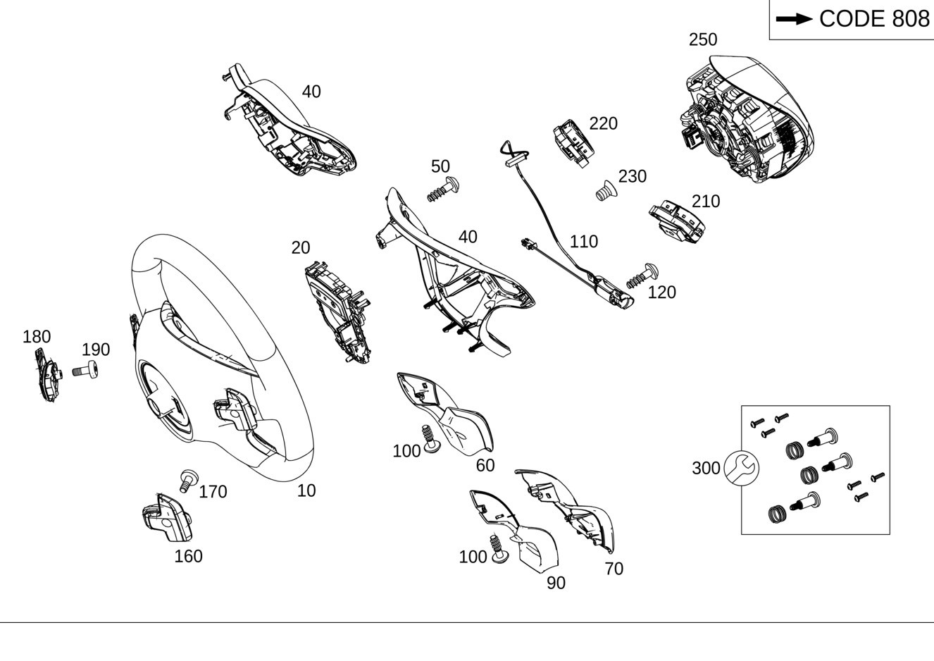 OE NO. A0008602800 Automobile Accessories for-benz C W205/W274 2017 full range aftermarket