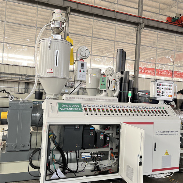 Smooth Production with Twin Screw Extruder Delta Inverter Motor Speed Controlling and Package Gross Weight 13500.000kg