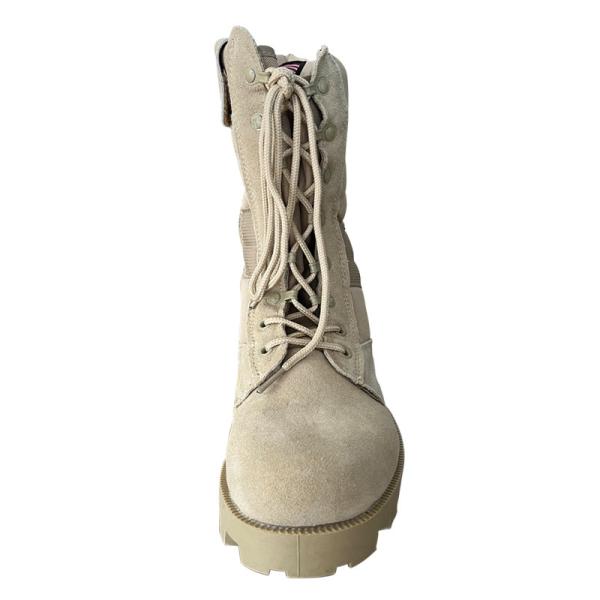 36-47 Botas de segurança de couro de camarão com sola de borracha