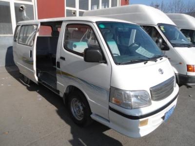 11- 14 Seats Van Mini Bus , Mini Bus Van Front Engine EURO 2 White