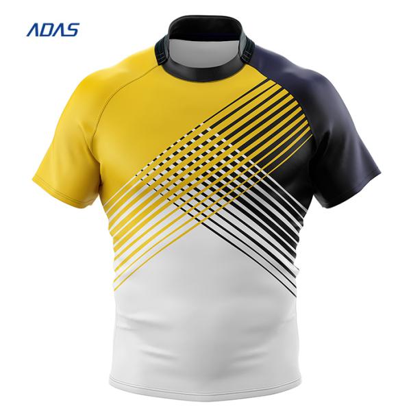 Sublimated Rugby Training Clothes Jersey Training Wear 100% Polyester Fabric