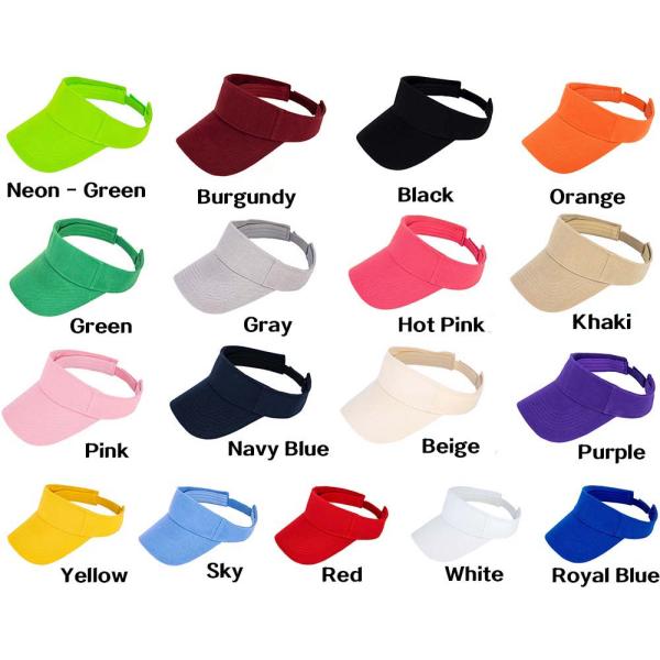 Пустая крышка забрала Солнца краткости гольфа стороны защиты для женщин