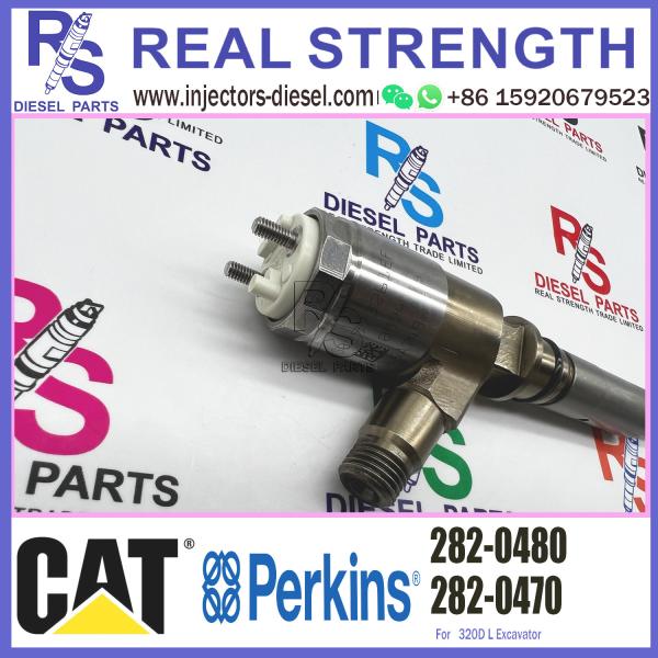 DIGGER 320D L Excavator injector 282-0480 282-0470 diesel common rial injector 2820480 (282 0480)