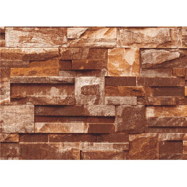 Nuevo recubrimiento de paredes de la sala de estar del papel pintado del efecto del ladrillo del estilo chino 3D los 0.53*10M