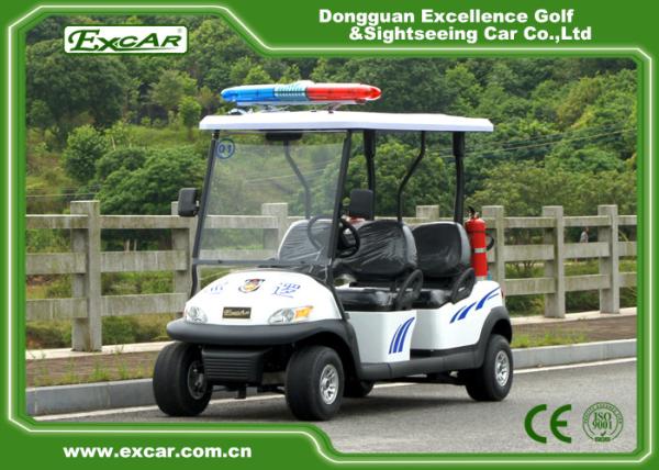 EXCAR 48V 4 assenta o logotipo personalizado da patrulha do carro-patrulha veículo bonde bonde