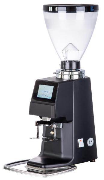 LCD Touch Screen Flat Burr Espresso Coffee Grinder Machine for Hotel Restaurant