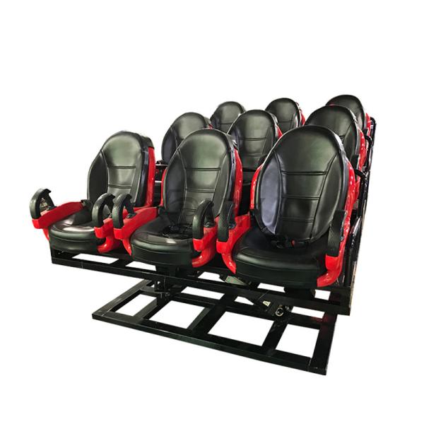 Electric Servo Control 7D Cinema Simulator / 5D Cinema Chair Hydraulic On Truck