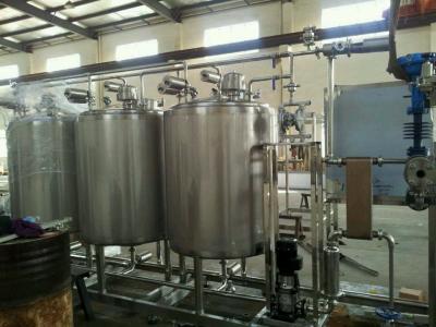 Automatic Control 3000L CIP Washing System SUS304 Material To Clean Pipe Tank