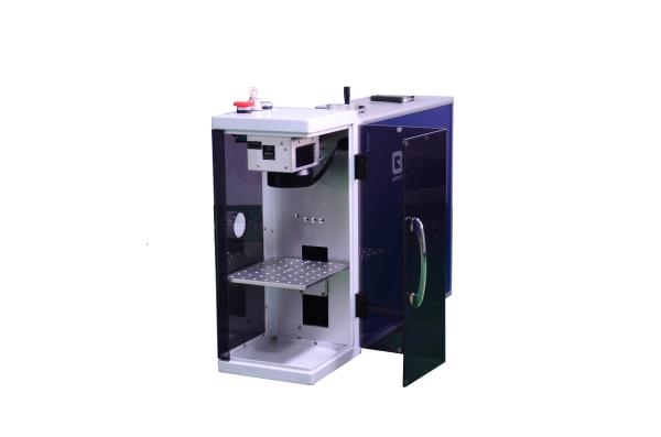 Fiber Laser IPG 30w Portable Laser Marking Machine with Safety cover