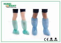 Le CE a délivré un certificat la couverture jetable de chaussure avec pp médicaux, résistance chirurgicale d'usage de couverture de botte