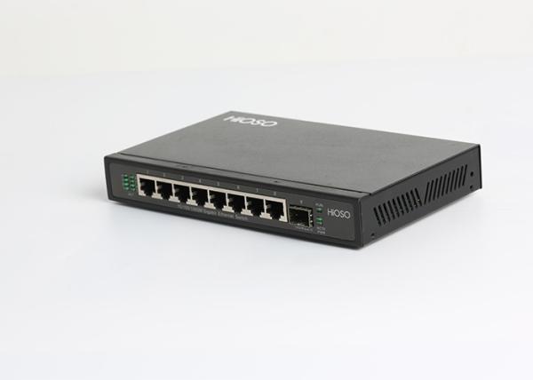 8 10/100/1000M RJ45 1 100/1000M SFP Uplink Ports Gigabit Network Switch 9 port