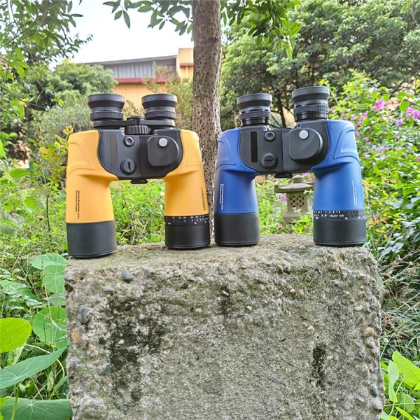 HD Rangefinder Compass 7x50 10x50 12x50 Porro Prism Binoculars For Hunting Marine