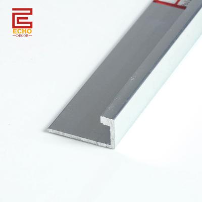 Revestimiento de los bordes de los azulejos de aluminio pulido para las esquinas exteriores 10 mm