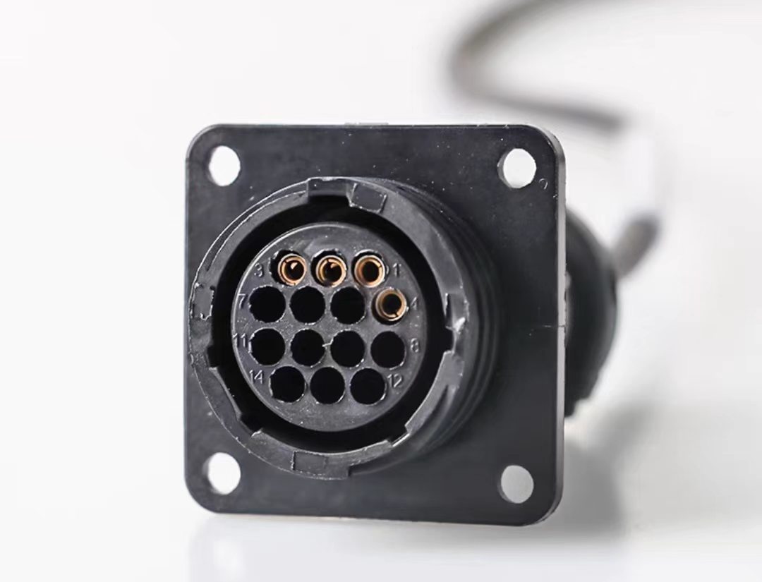 AMP Amptaco SMEMA History Code Connector 206043-1 Cable 4/8/14 Pins Universal for SMT Equipment