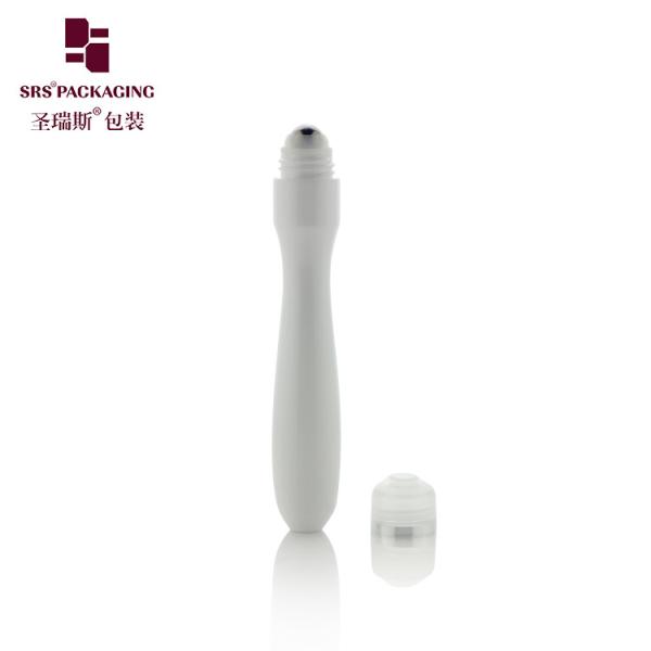 SRS8449-15ML Waist Shape Eye Serum Roll On Bottle ODM With Metal Ball