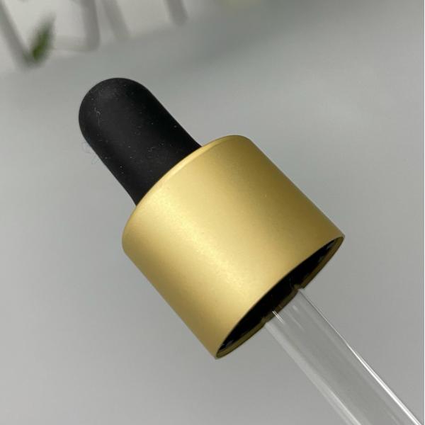 24/410 Essential Oil Pipette Matt Gold Black NBR
