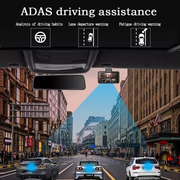 3-дюймовый Full HD Live Stream Dash Cam управляя камерой рекордера с GPS WIFI